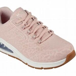 Sketchers Uno 2 Leopard blush sneakers